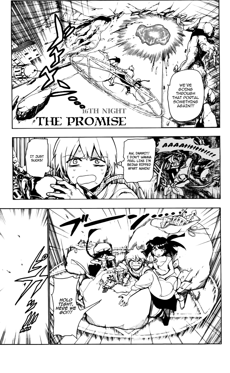 Magi - Labyrinth of Magic Chapter 16 page 2 - Chapter 16: The Promise