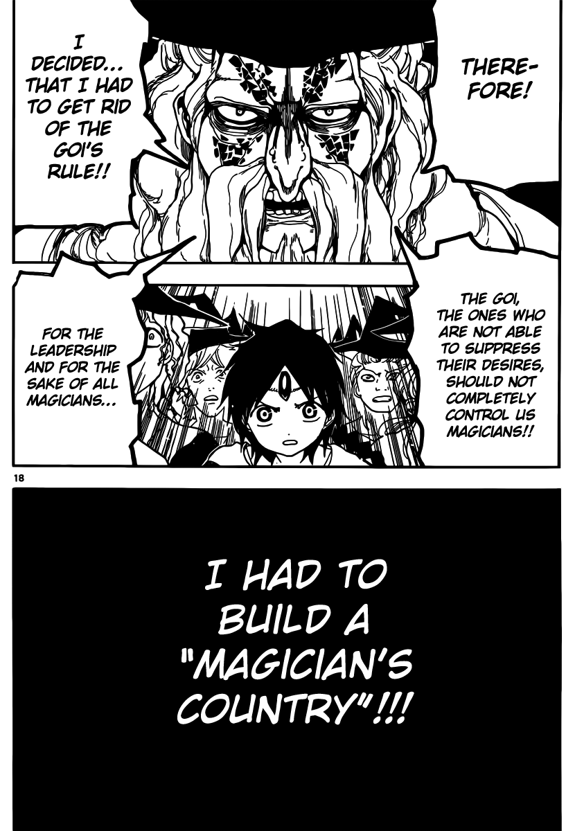 Magi - Labyrinth of Magic Chapter 160 page 19 - Chapter 160: The Magician's Country