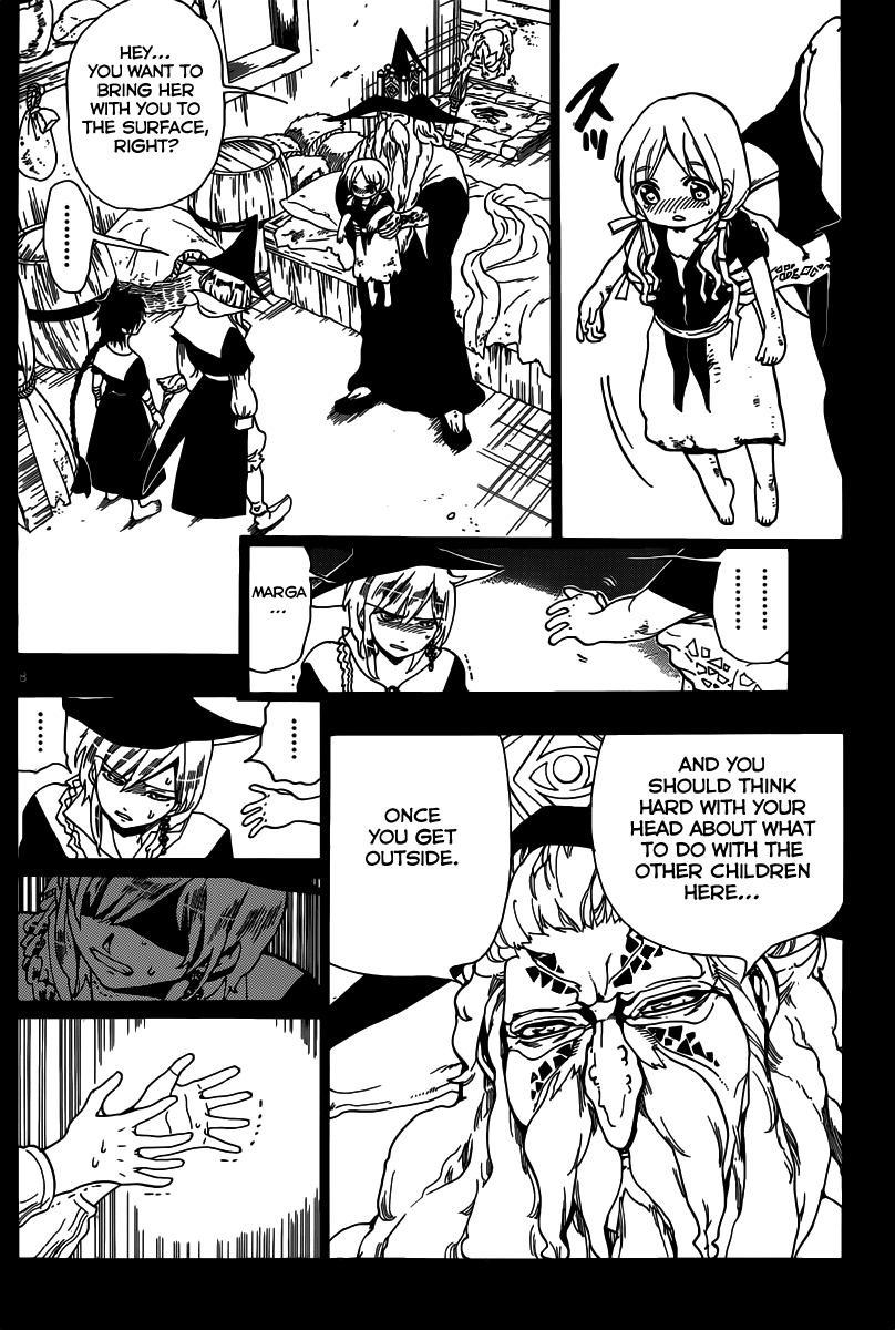 Magi - Labyrinth of Magic Chapter 162 page 9 - Chapter 162: The Truth About Mogamett