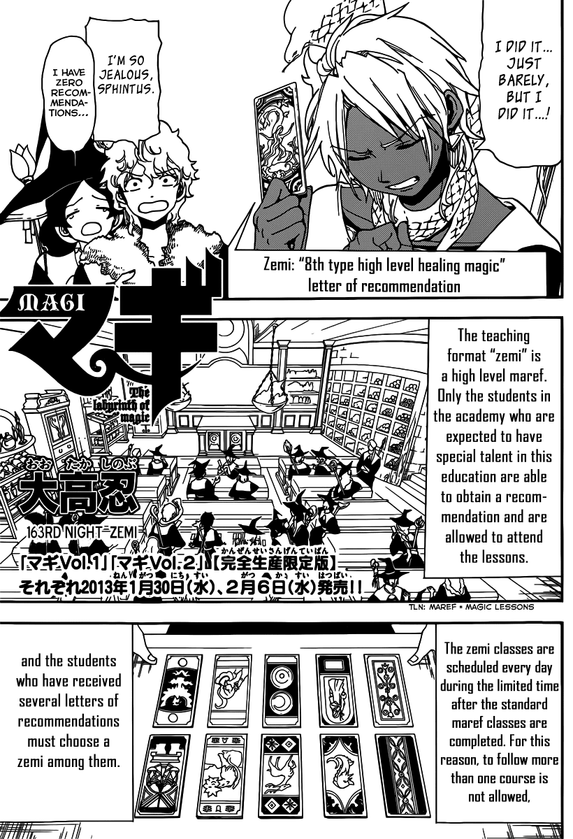 Magi - Labyrinth of Magic Chapter 163 page 2 - Chapter 163: Zemi