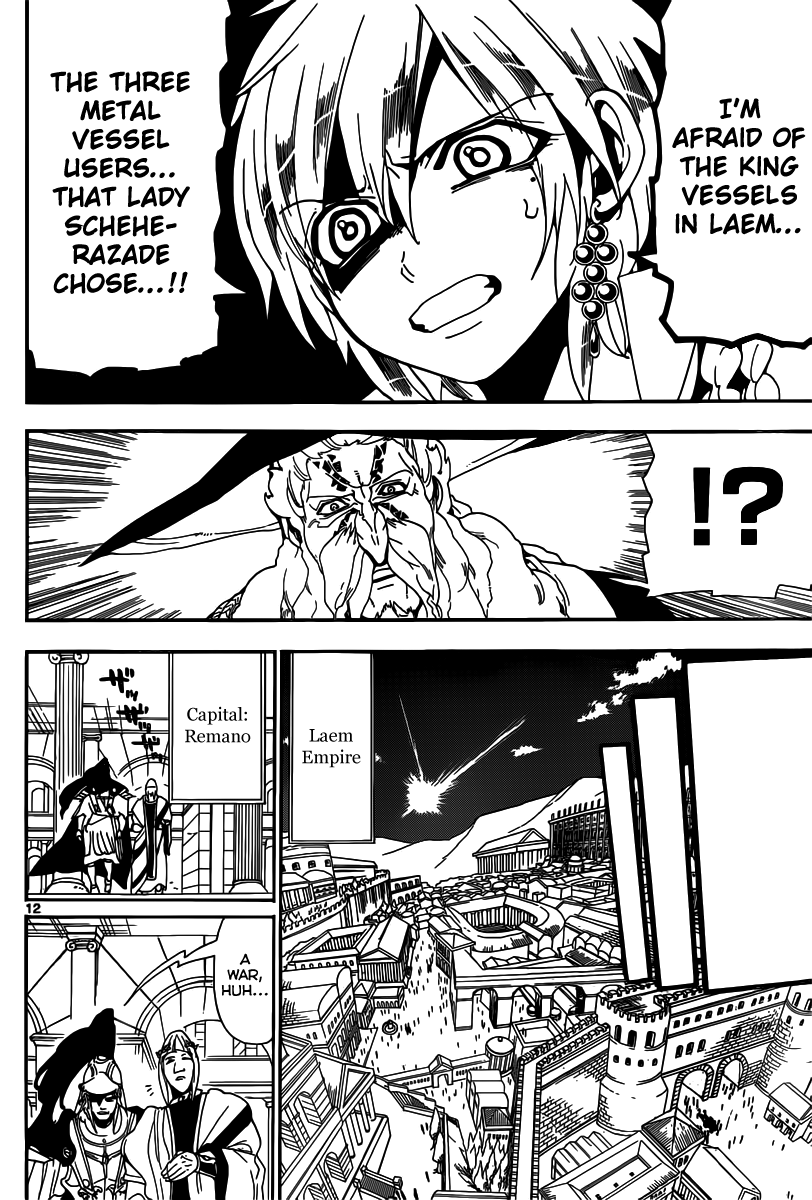 Magi - Labyrinth of Magic Chapter 166 page 14 - Chapter 166: Before the Beginning of the War