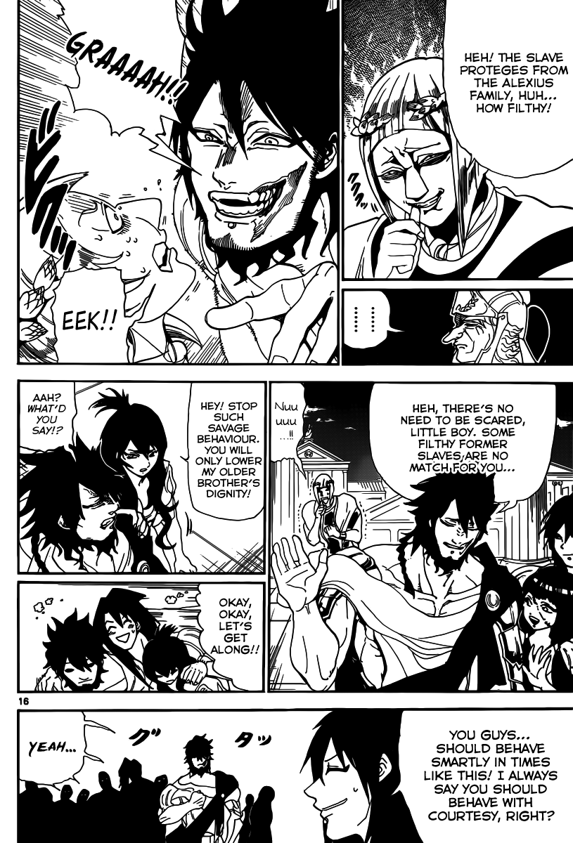 Magi - Labyrinth of Magic Chapter 166 page 17 - Chapter 166: Before the Beginning of the War