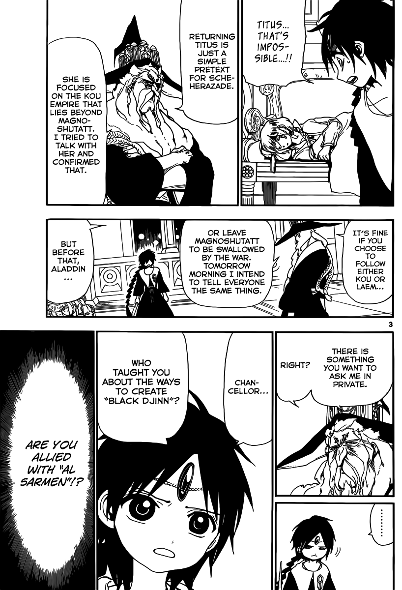 Magi - Labyrinth of Magic Chapter 166 page 5 - Chapter 166: Before the Beginning of the War