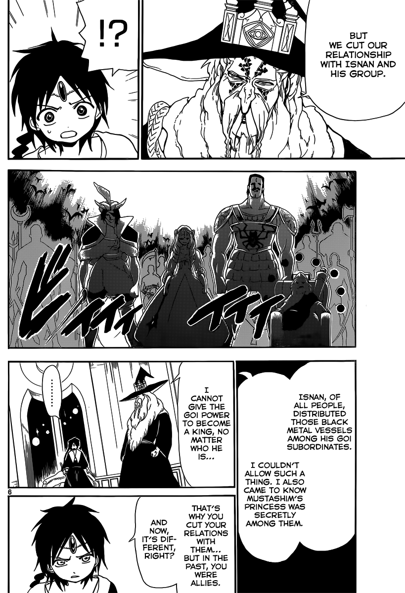 Magi - Labyrinth of Magic Chapter 166 page 8 - Chapter 166: Before the Beginning of the War