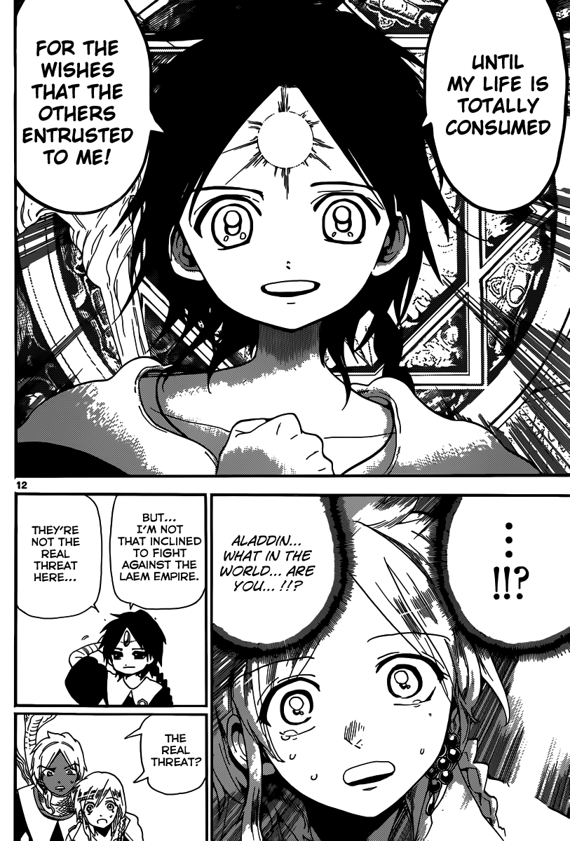 Magi - Labyrinth of Magic Chapter 167 page 12 - Chapter 167: War Cry