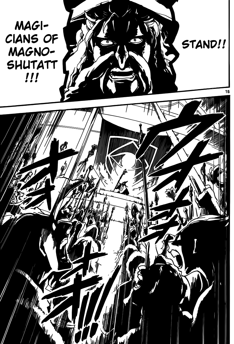 Magi - Labyrinth of Magic Chapter 167 page 15 - Chapter 167: War Cry