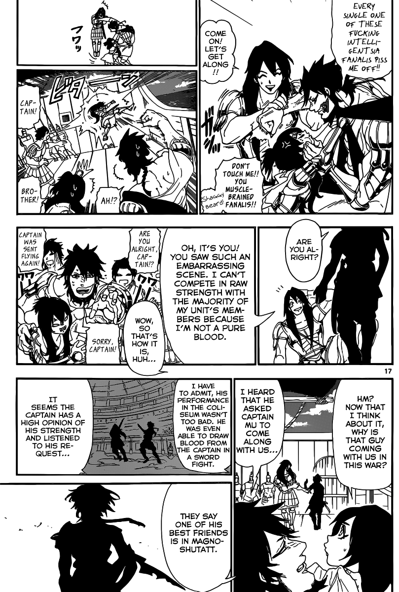 Magi - Labyrinth of Magic Chapter 167 page 17 - Chapter 167: War Cry