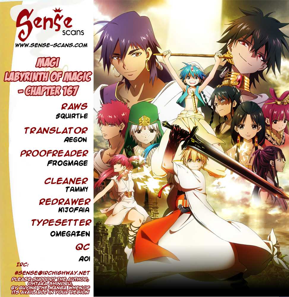 Magi - Labyrinth of Magic Chapter 167 page 19 - Chapter 167: War Cry
