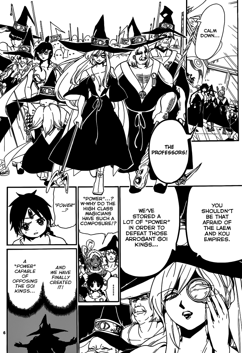 Magi - Labyrinth of Magic Chapter 167 page 6 - Chapter 167: War Cry
