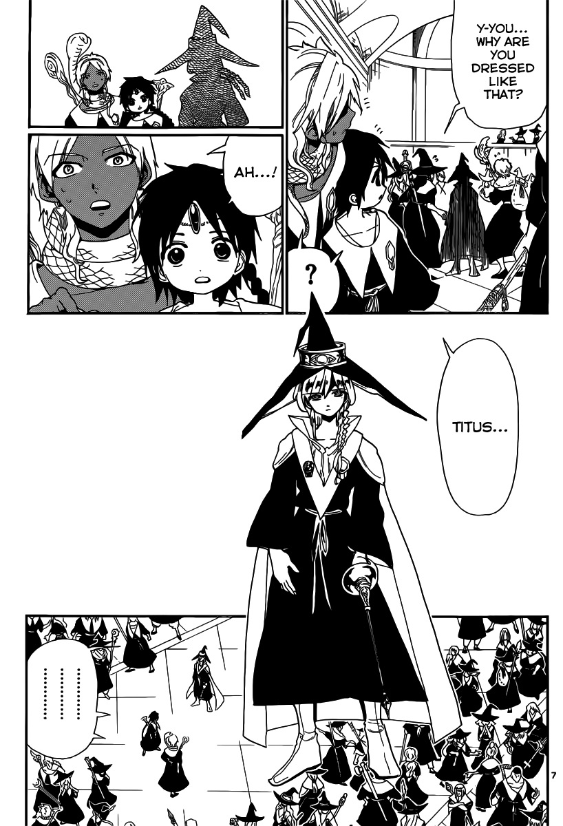 Magi - Labyrinth of Magic Chapter 167 page 7 - Chapter 167: War Cry