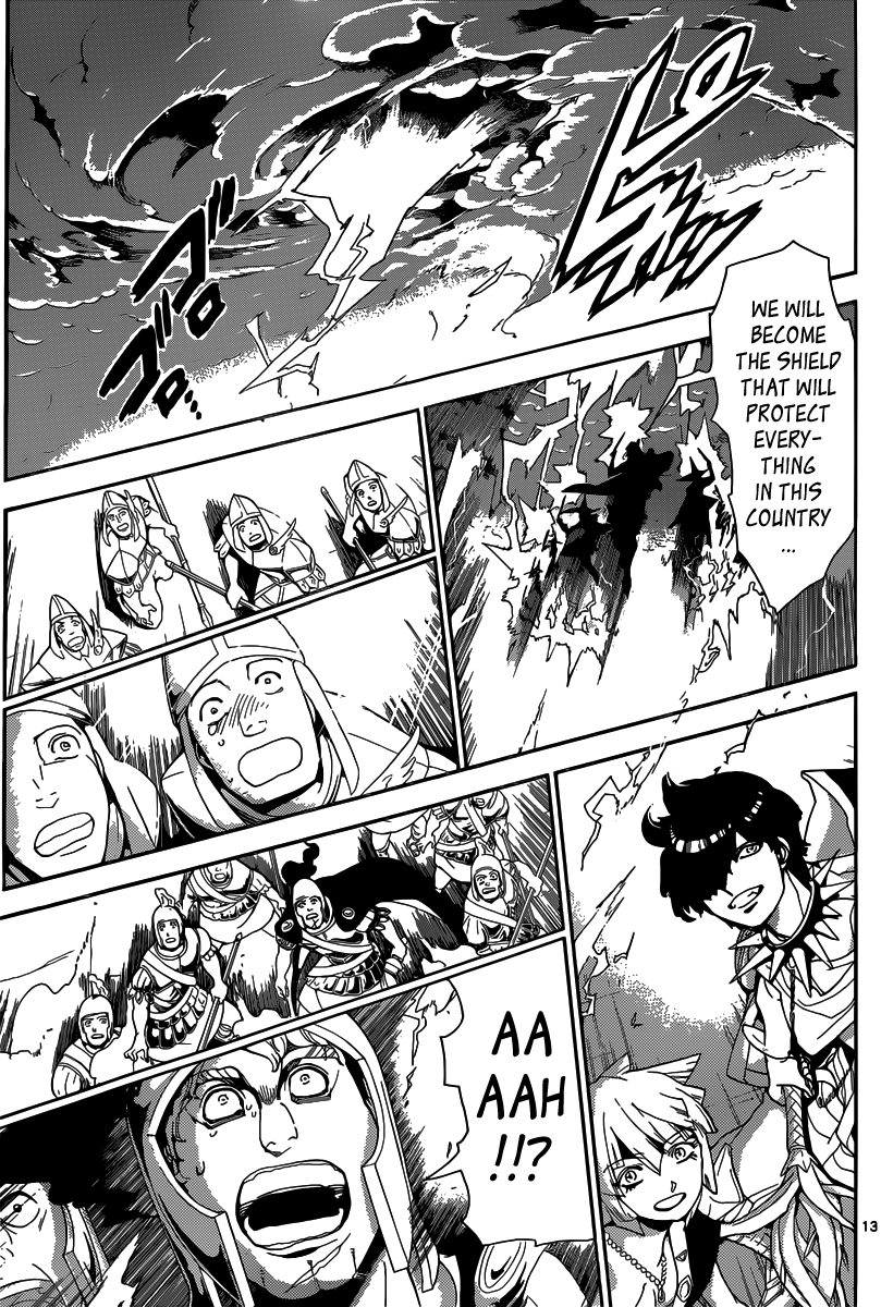 Magi - Labyrinth of Magic Chapter 168 page 13 - Chapter 168: Guardian Deities