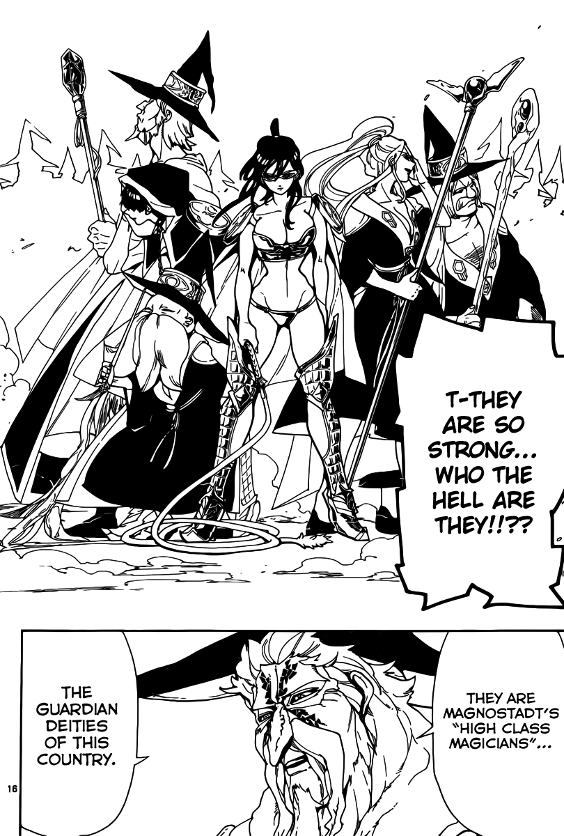 Magi - Labyrinth of Magic Chapter 168 page 15 - Chapter 168: Guardian Deities