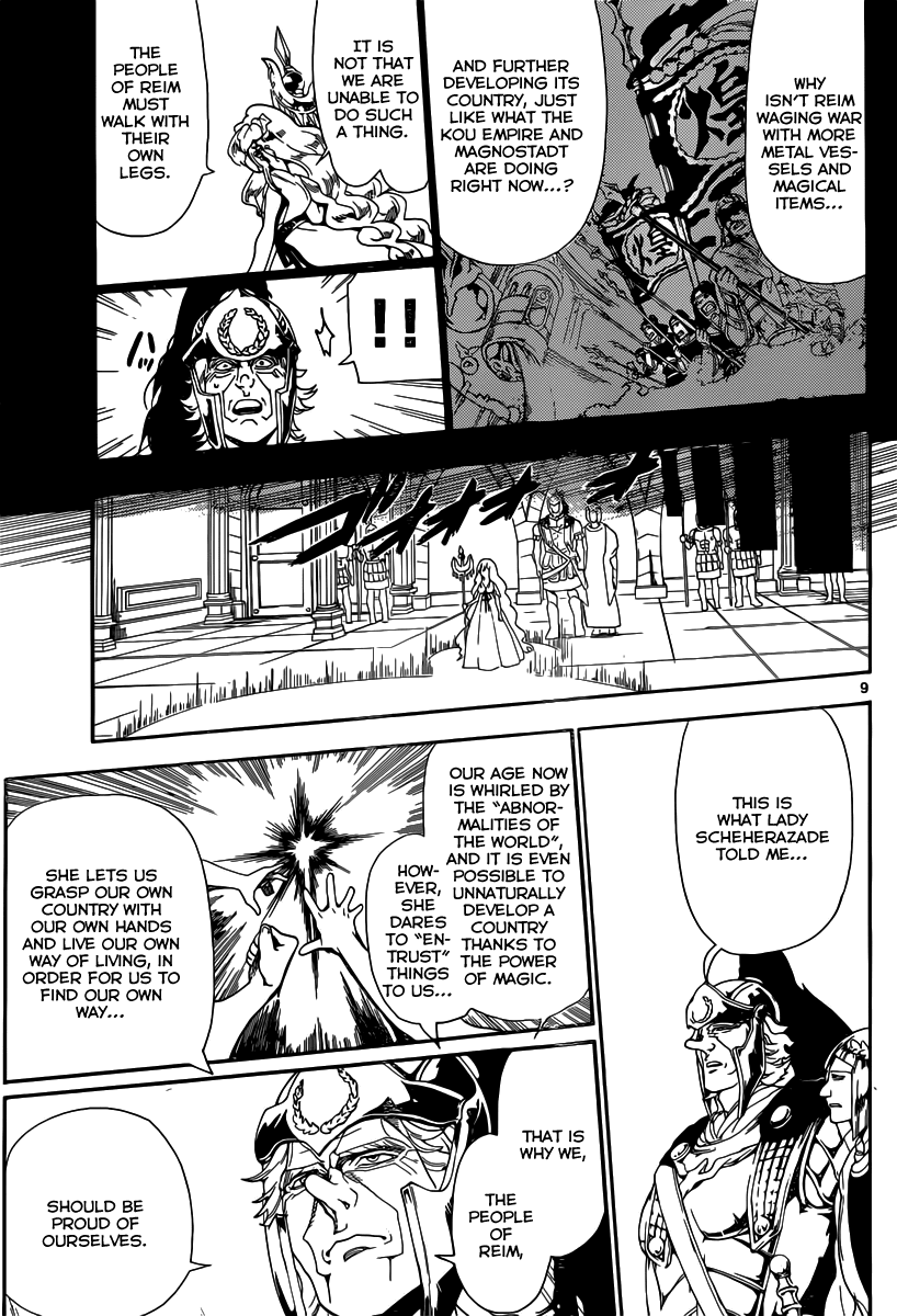 Magi - Labyrinth of Magic Chapter 169 page 10 - Chapter 169: The Power Of The People