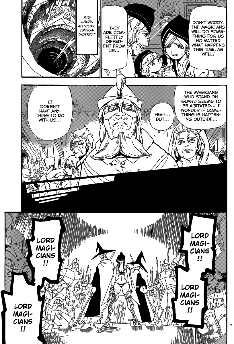 Magi - Labyrinth of Magic Chapter 169 page 17 - Chapter 169: The Power Of The People