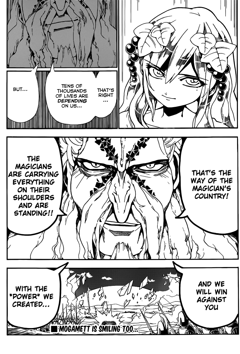 Magi - Labyrinth of Magic Chapter 169 page 18 - Chapter 169: The Power Of The People