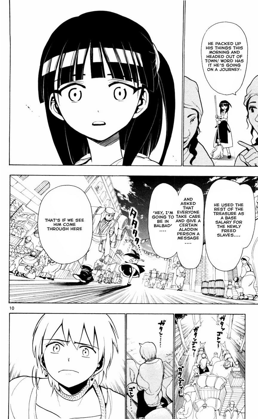 Magi - Labyrinth of Magic Chapter 17 page 11 - Chapter 17: Day of the Journey