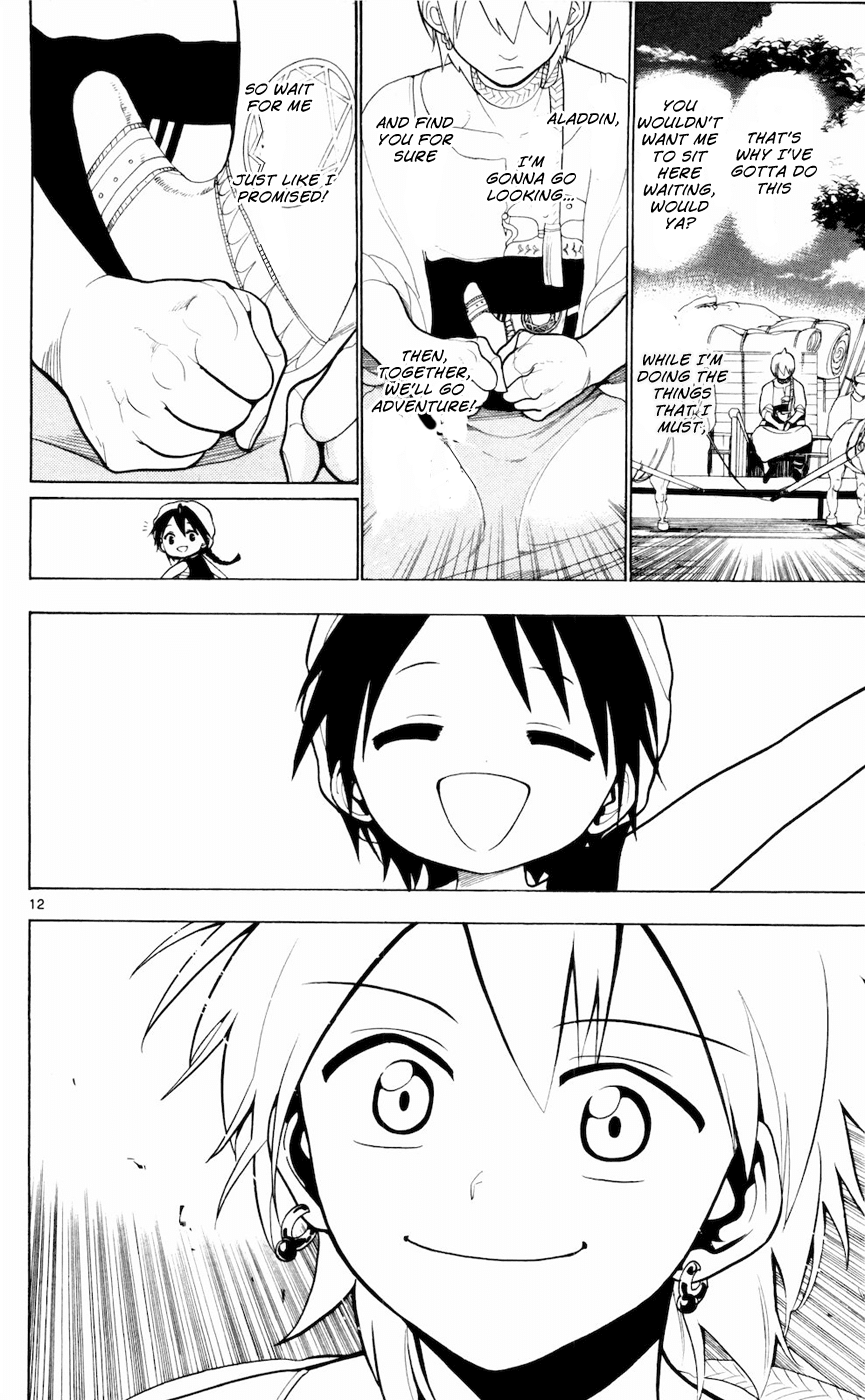 Magi - Labyrinth of Magic Chapter 17 page 13 - Chapter 17: Day of the Journey