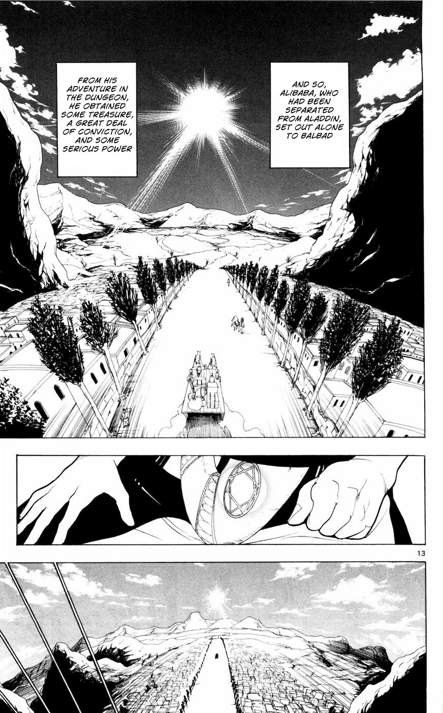 Magi - Labyrinth of Magic Chapter 17 page 14 - Chapter 17: Day of the Journey