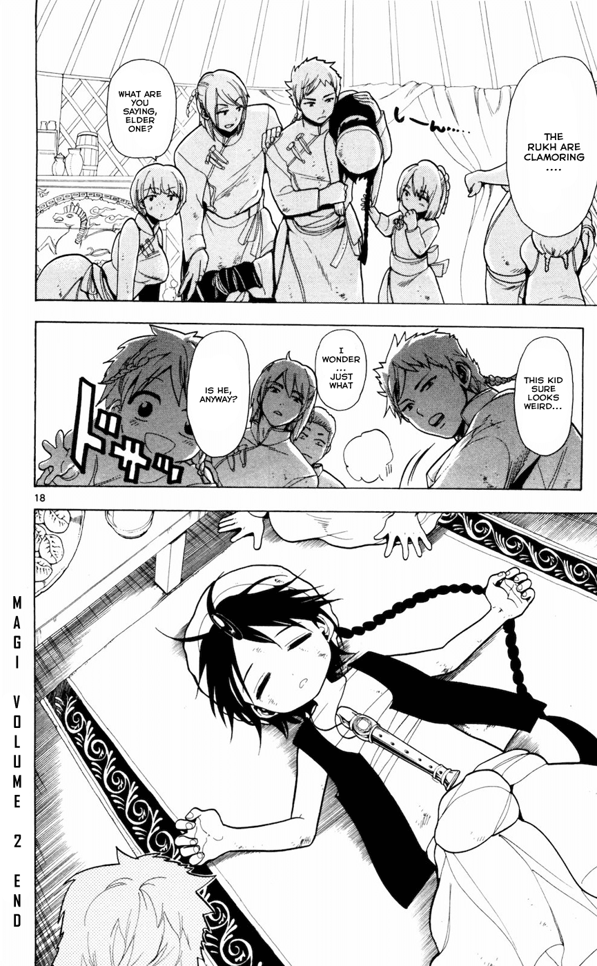 Magi - Labyrinth of Magic Chapter 17 page 19 - Chapter 17: Day of the Journey