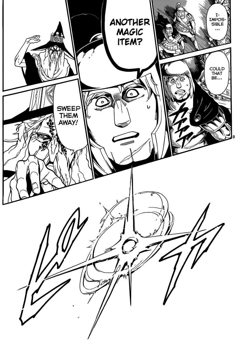Magi - Labyrinth of Magic Chapter 170 page 11 - Chapter 170: Magic Weapon