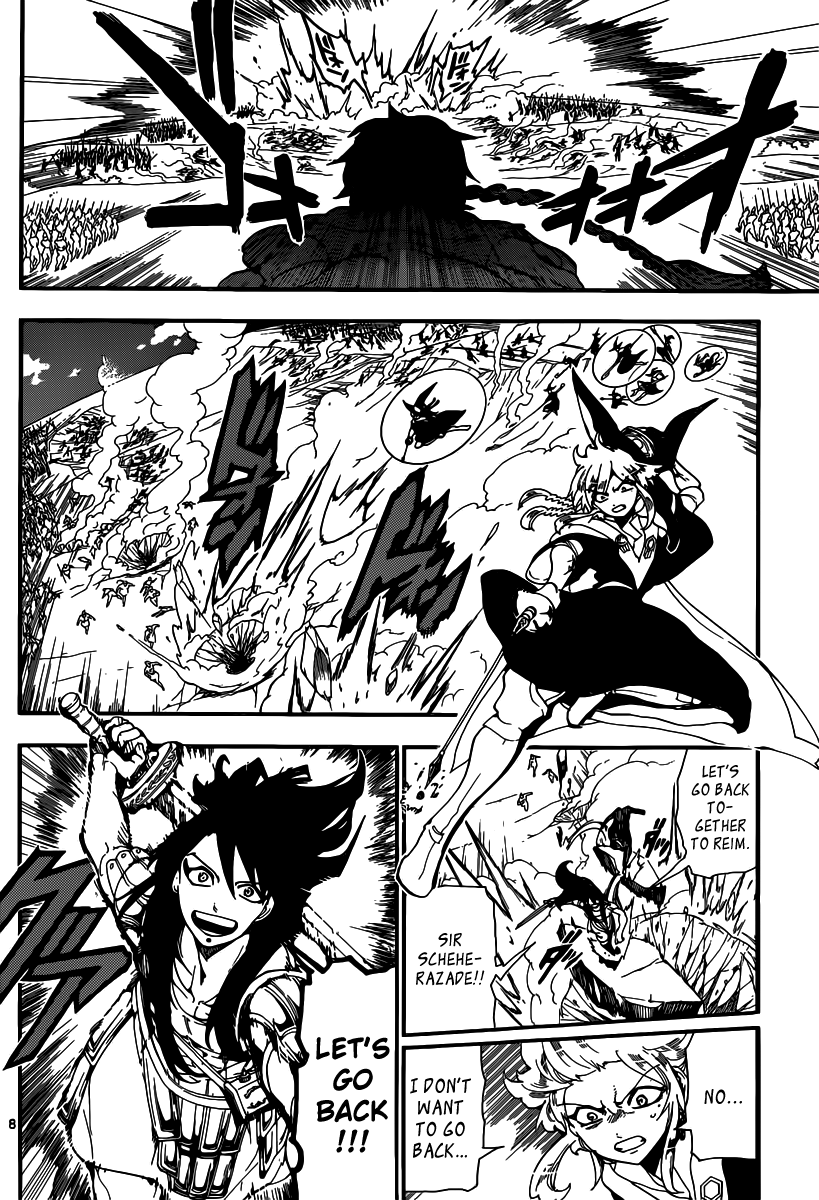 Magi - Labyrinth of Magic Chapter 171 page 8 - Chapter 171: Prey