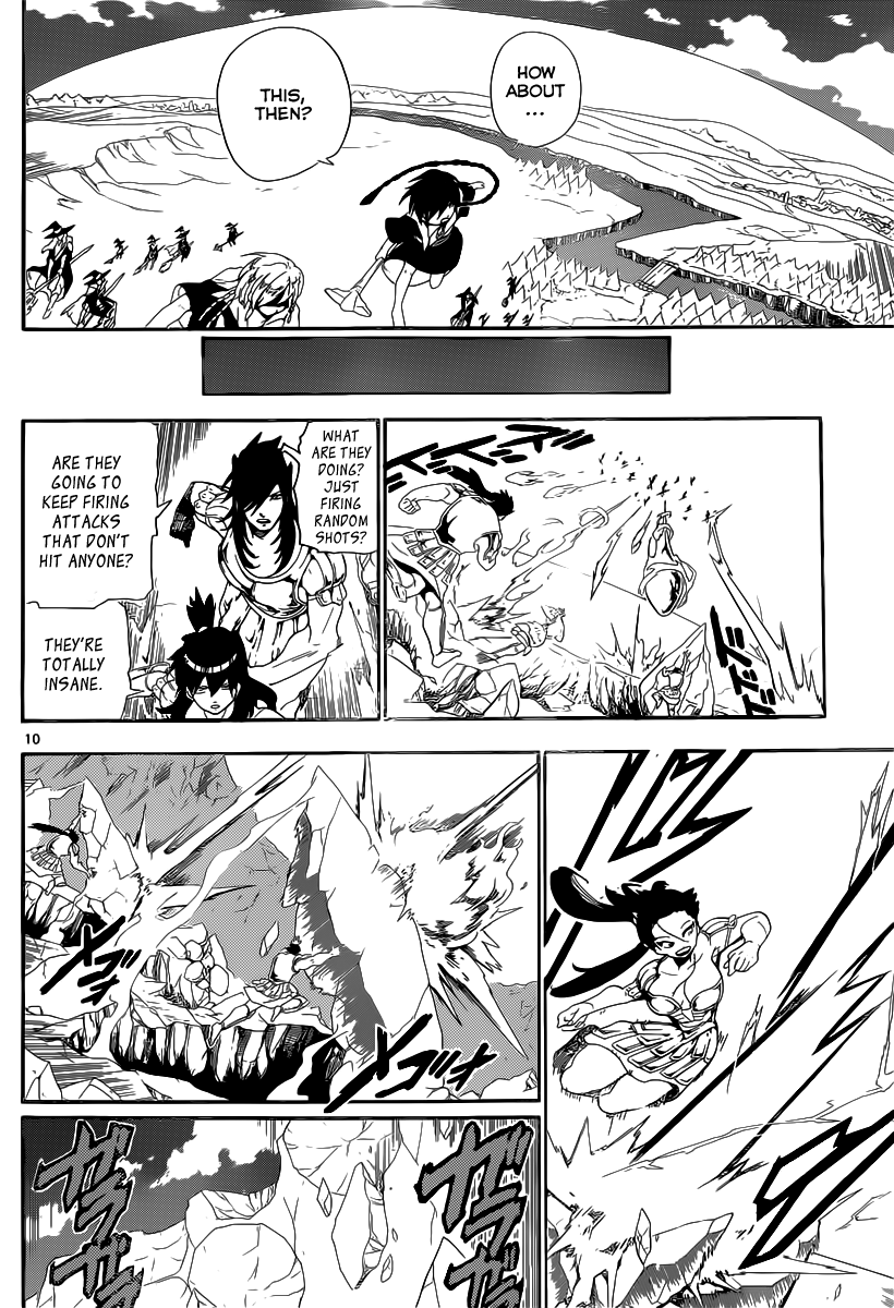 Magi - Labyrinth of Magic Chapter 172 page 10 - Chapter 172: Fanalis vs Magicians