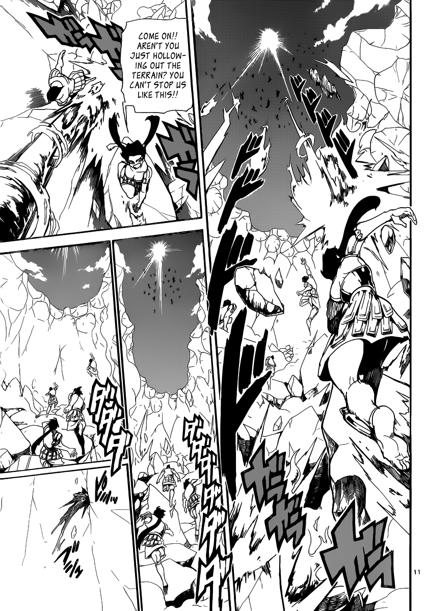 Magi - Labyrinth of Magic Chapter 172 page 11 - Chapter 172: Fanalis vs Magicians