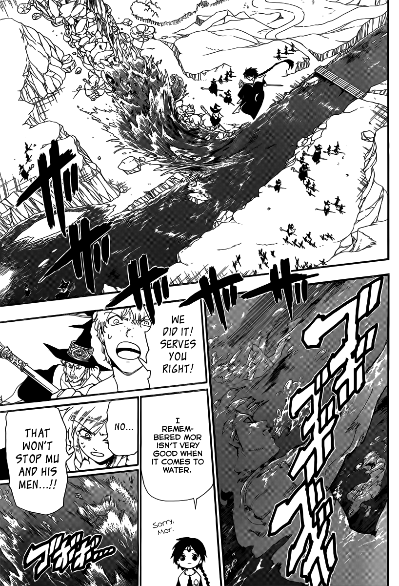 Magi - Labyrinth of Magic Chapter 172 page 13 - Chapter 172: Fanalis vs Magicians