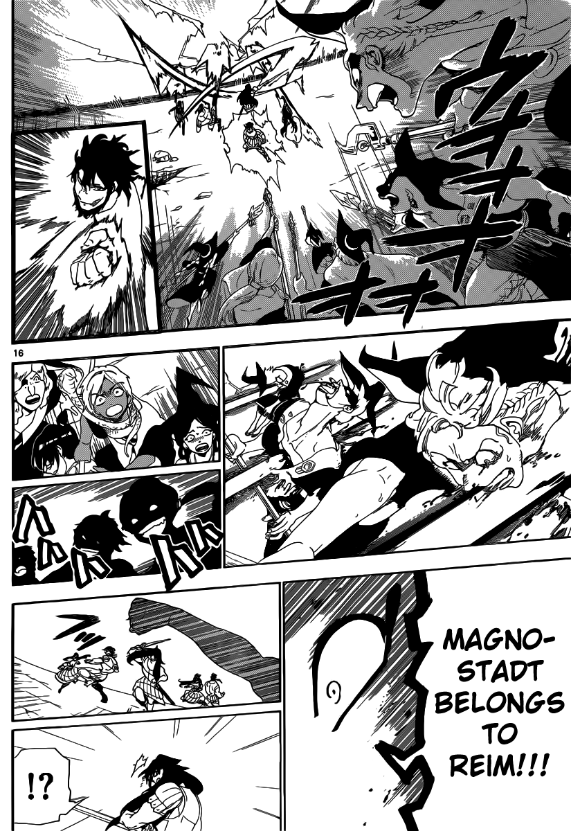 Magi - Labyrinth of Magic Chapter 173 page 15 - Chapter 173: The King of Beasts