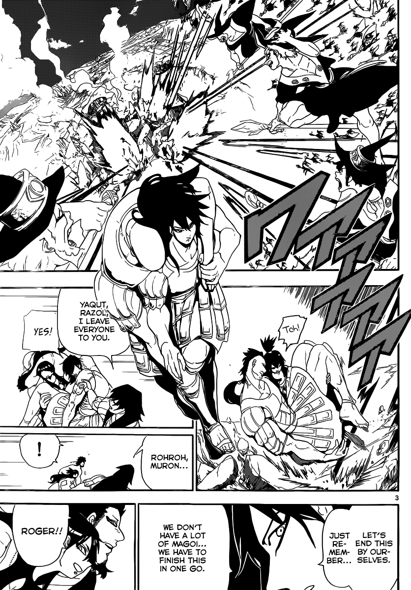 Magi - Labyrinth of Magic Chapter 173 page 4 - Chapter 173: The King of Beasts