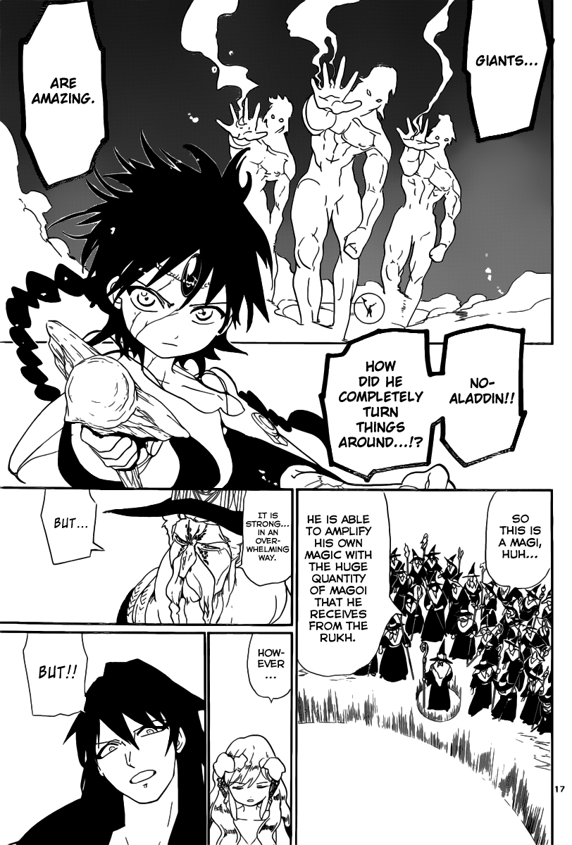 Magi - Labyrinth of Magic Chapter 174 page 16 - Chapter 174: The Power of a Magi