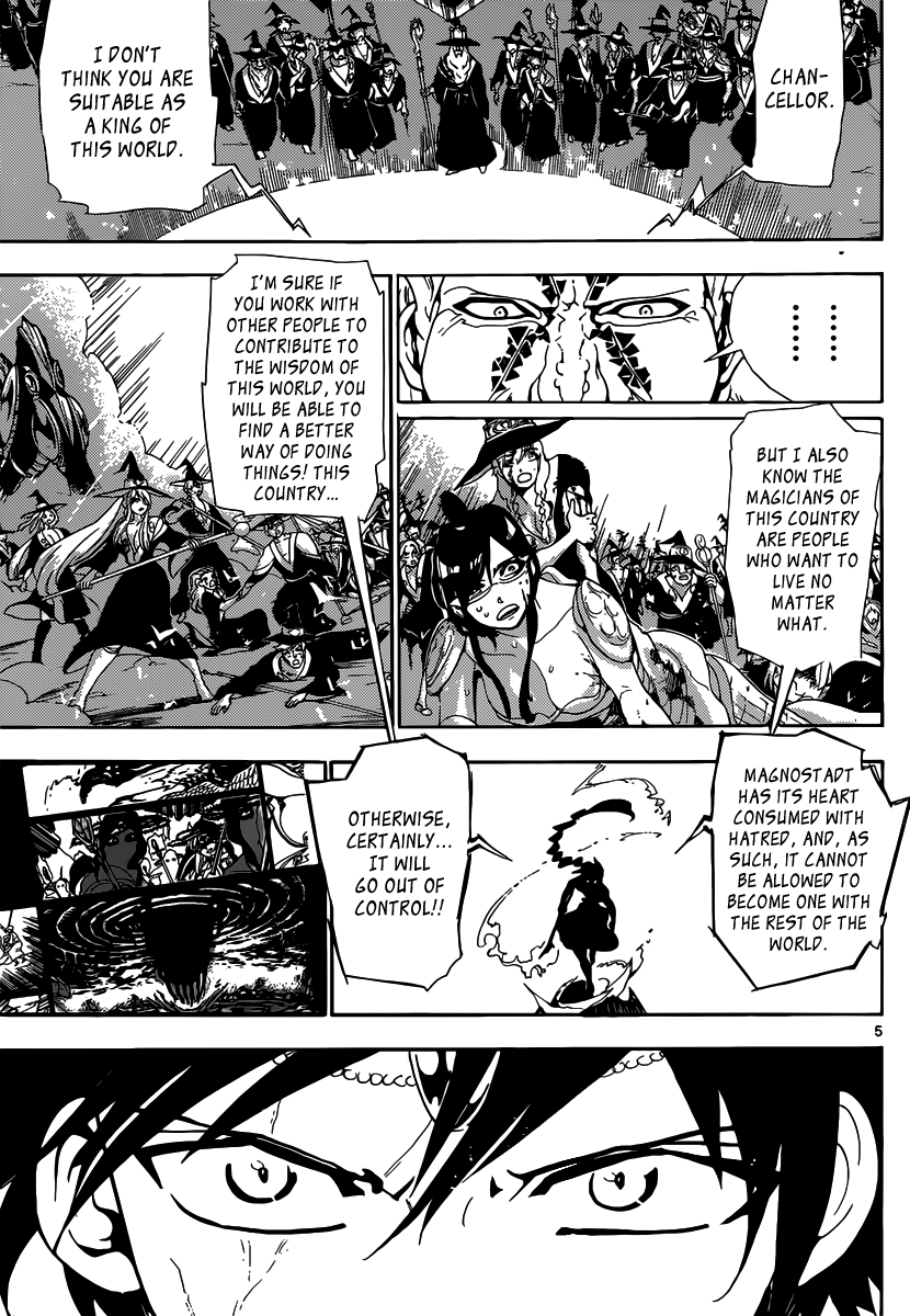 Magi - Labyrinth of Magic Chapter 174 page 5 - Chapter 174: The Power of a Magi