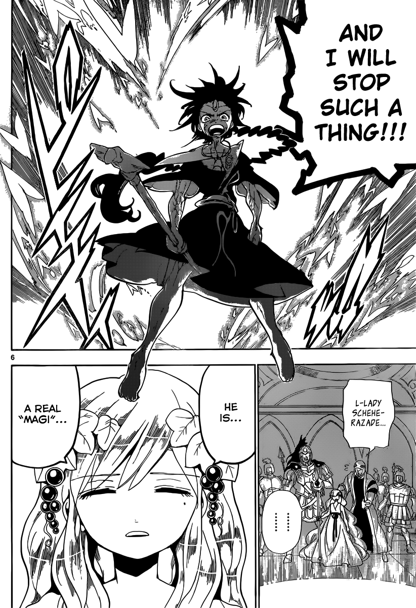 Magi - Labyrinth of Magic Chapter 174 page 6 - Chapter 174: The Power of a Magi
