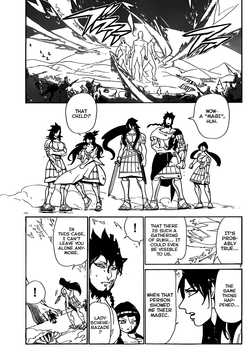 Magi - Labyrinth of Magic Chapter 174 page 7 - Chapter 174: The Power of a Magi