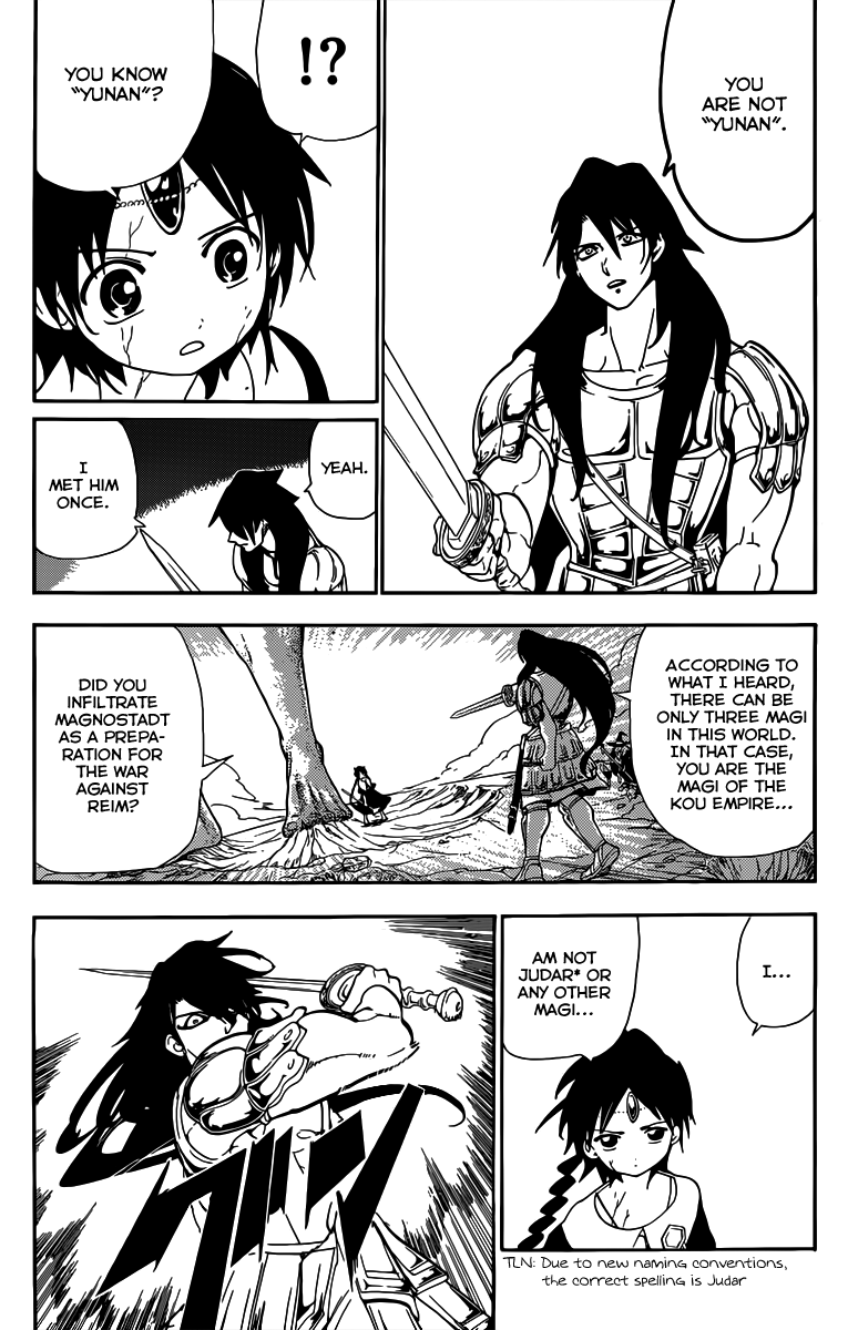 Magi - Labyrinth of Magic Chapter 174 page 8 - Chapter 174: The Power of a Magi