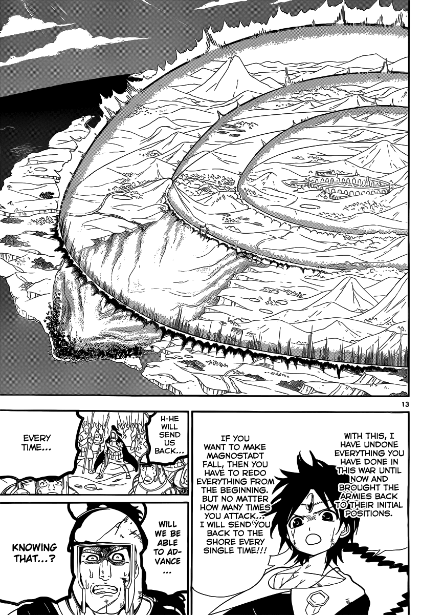 Magi - Labyrinth of Magic Chapter 175 page 14 - Chapter 175: Fighting Spirit