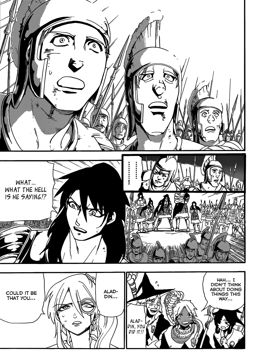 Magi - Labyrinth of Magic Chapter 175 page 18 - Chapter 175: Fighting Spirit