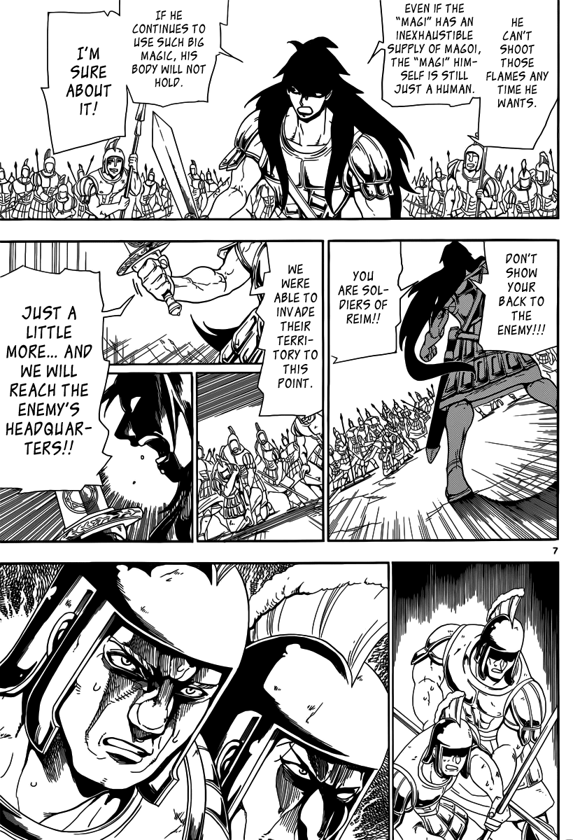 Magi - Labyrinth of Magic Chapter 175 page 8 - Chapter 175: Fighting Spirit