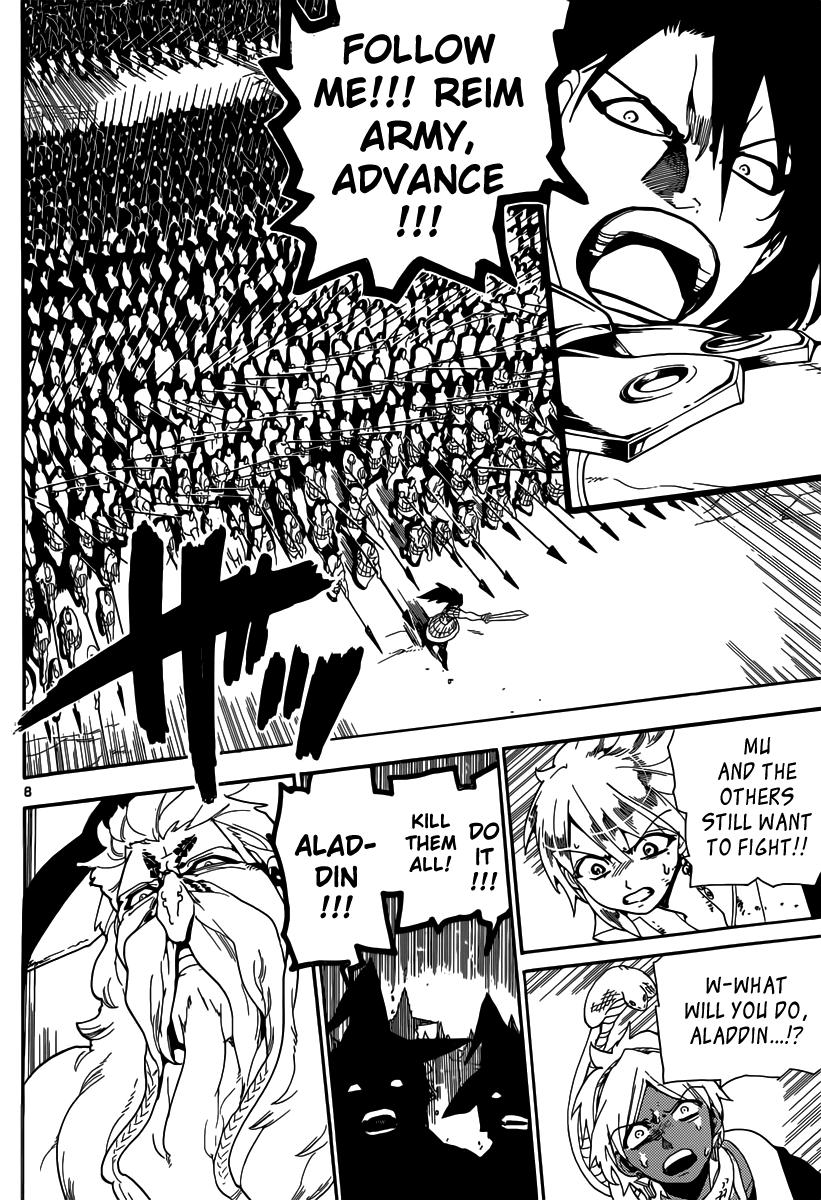 Magi - Labyrinth of Magic Chapter 175 page 9 - Chapter 175: Fighting Spirit