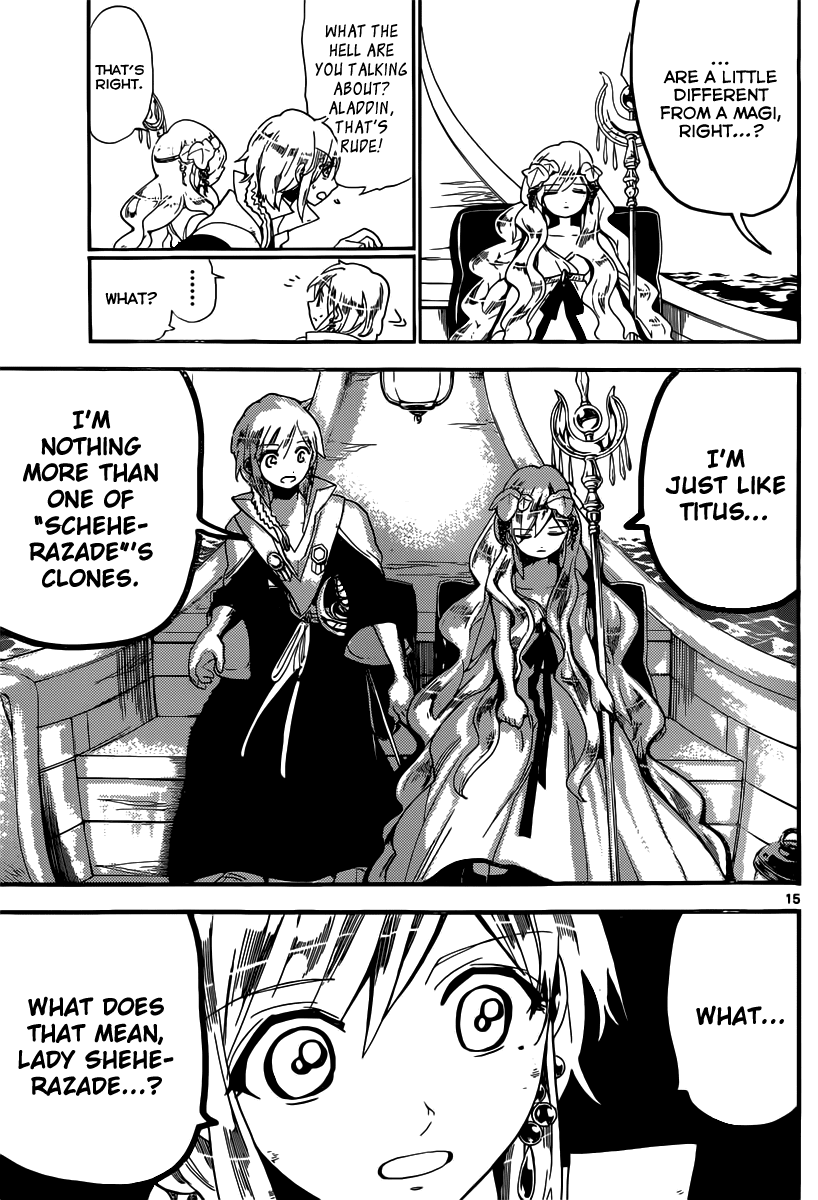 Magi - Labyrinth of Magic Chapter 177 page 16 - Chapter 177: The High Priestess