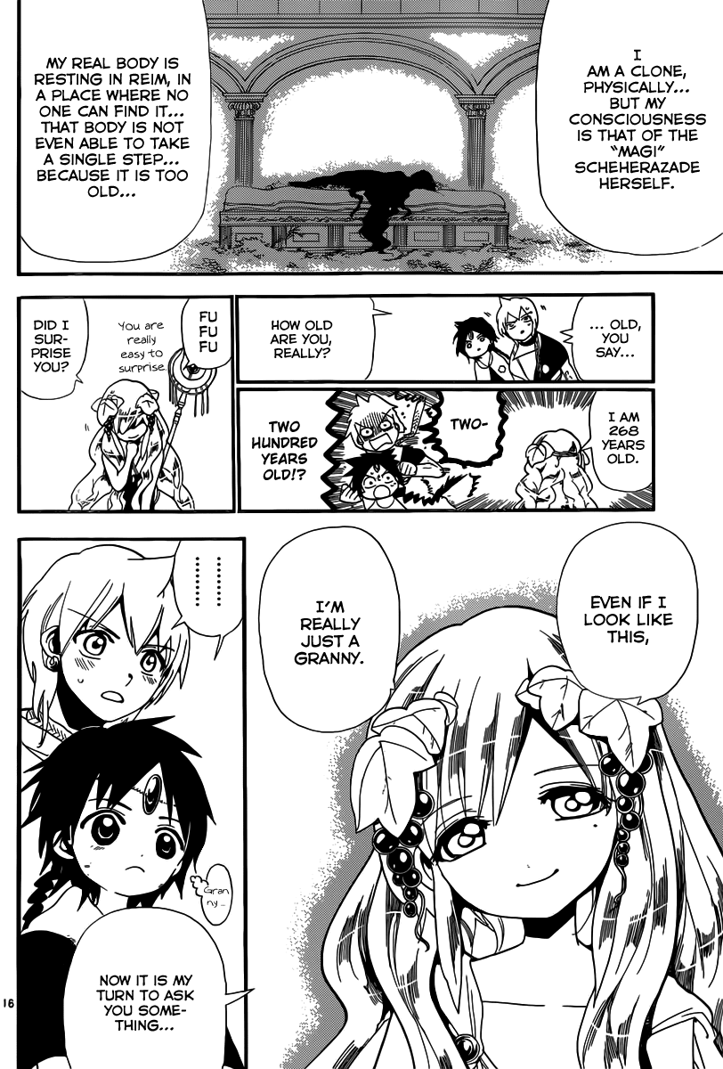 Magi - Labyrinth of Magic Chapter 177 page 17 - Chapter 177: The High Priestess