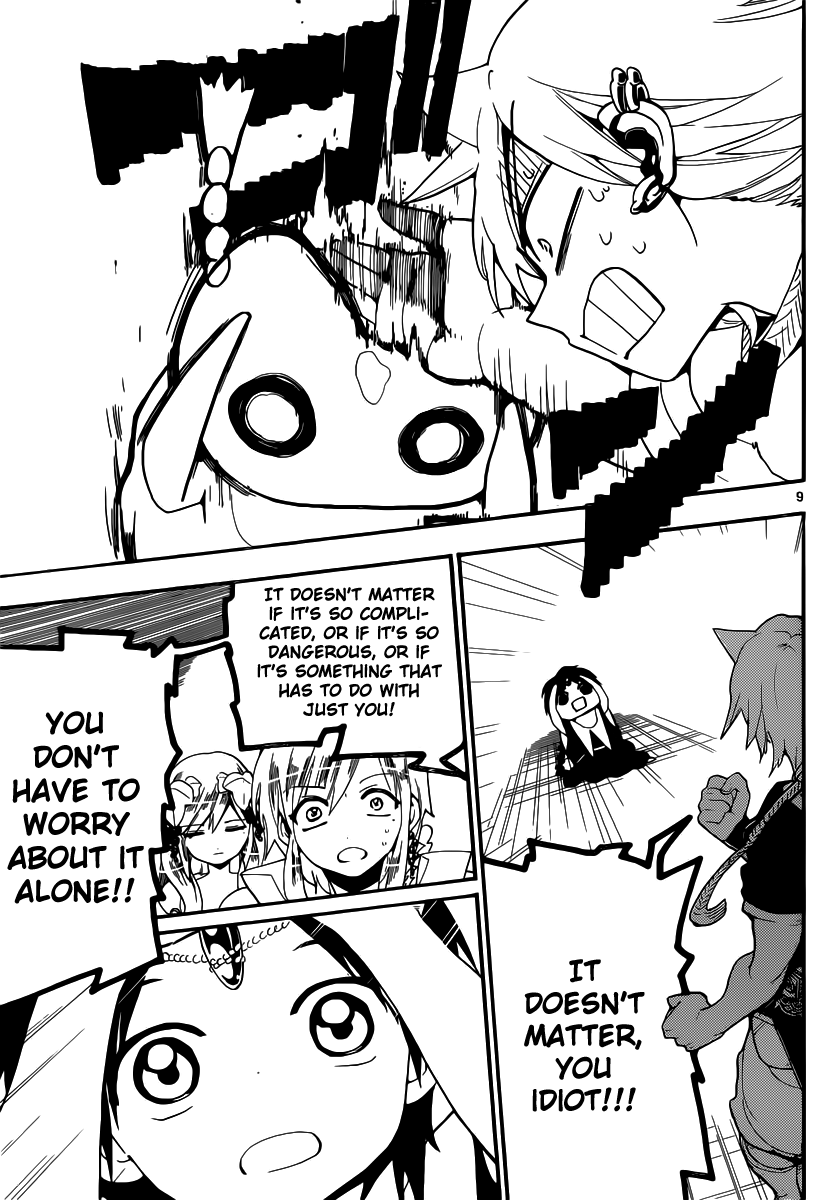 Magi - Labyrinth of Magic Chapter 178 page 10 - Chapter 178: The Dark Spot