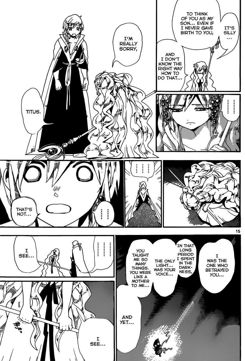 Magi - Labyrinth of Magic Chapter 178 page 16 - Chapter 178: The Dark Spot
