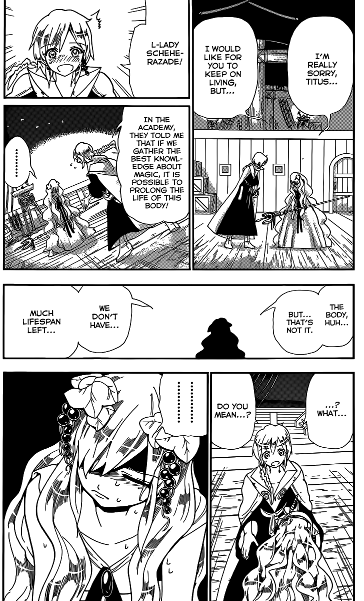 Magi - Labyrinth of Magic Chapter 178 page 17 - Chapter 178: The Dark Spot
