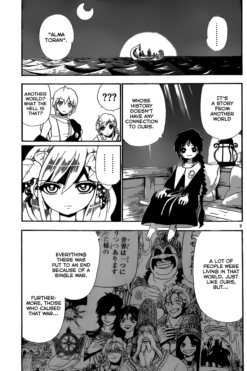 Magi - Labyrinth of Magic Chapter 178 page 4 - Chapter 178: The Dark Spot