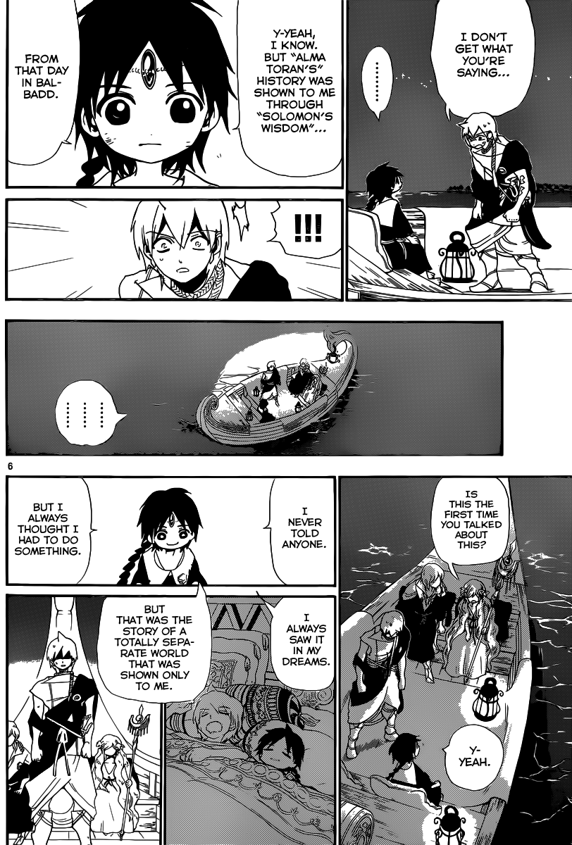 Magi - Labyrinth of Magic Chapter 178 page 7 - Chapter 178: The Dark Spot
