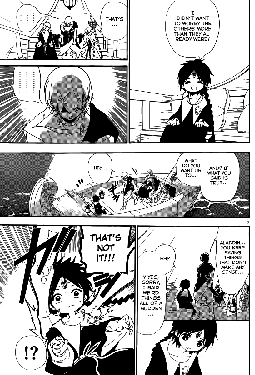 Magi - Labyrinth of Magic Chapter 178 page 8 - Chapter 178: The Dark Spot