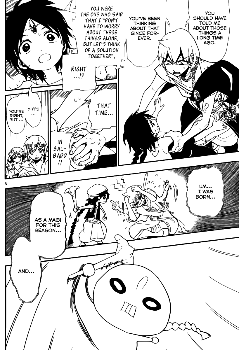 Magi - Labyrinth of Magic Chapter 178 page 9 - Chapter 178: The Dark Spot