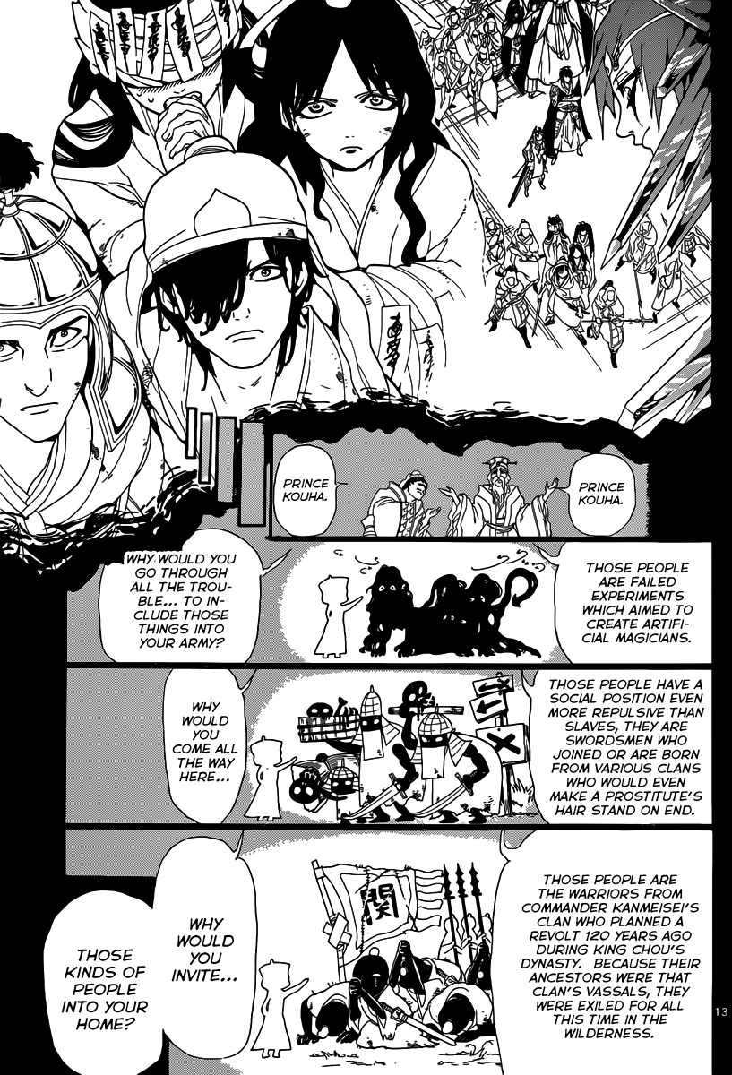 Magi - Labyrinth of Magic Chapter 180 page 14 - Chapter 180: Kouha Ren. The King Vessel