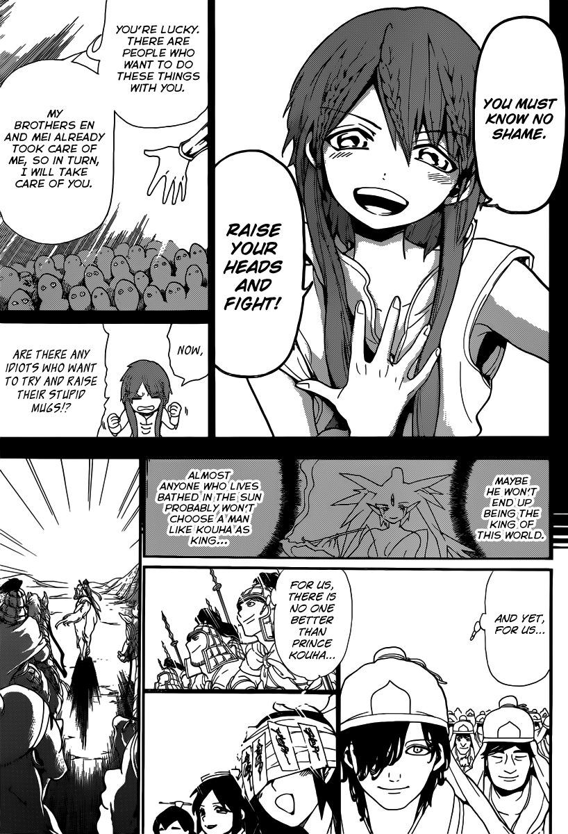 Magi - Labyrinth of Magic Chapter 180 page 16 - Chapter 180: Kouha Ren. The King Vessel
